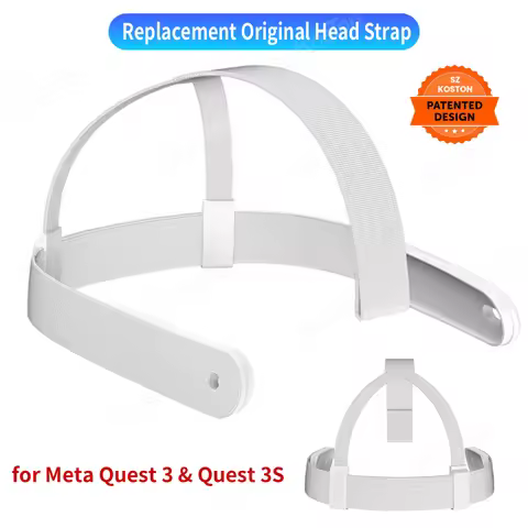 for Meta Quest 3 / 3S VR Headset Replacement Original Head Strap Comfortable Elastic Fabric for Meta
