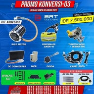 PROMO- PAKET KONVERSI KIT MOTOR LISTRIK BRT