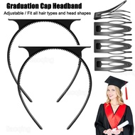 6PCS Graduation Cap Headband and clips Upgrade Inside Graduation Cap Headband Secures Your Graduation Cap and Hairstyle
