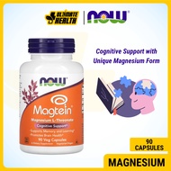 NOW Foods, Magtein, Magnesium L-Threonate, Brain Supplement, 90 Veg Capsules