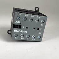 YY ABB BC6 3-pole mini contactors DC operated   BC7-30-10   BC7-30-01