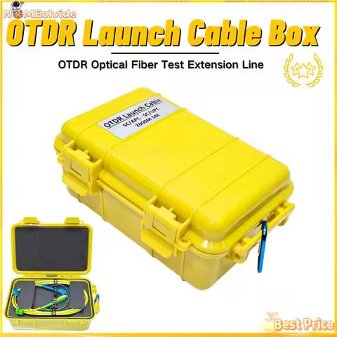 1000/2000KM Fiber Optical Launch Cable Box OTDR Blind Zone Eliminator APC SC-SC SC/UPC-SC/APC SM 131