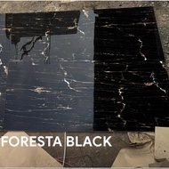 granit lantai 60x120 Foresta black glazed polish by savona