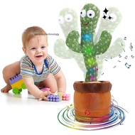 peoplestechnology Dancing Cactus Toy,Talking Repeat Singing Sunny Cactus Toy(120 Songs) PLY