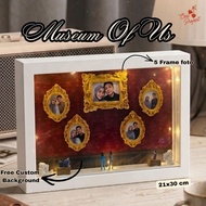 Museum Of Us_ Museum in Frame 3D 21x30 cm | Miniature Of Us| 3D Mouse| Miniature Miniature| Museum o