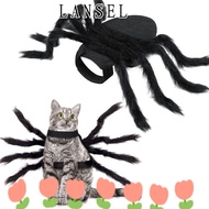 LANSEL1 Pet Spider Costume, Furry Cloth Cat Dog Cosplay Costume, Gift Idea Costume Small Medium Size