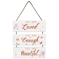 Wall decoration motivational quotes frame living room decor bedroom hanging Hiasan dinding ruang tam