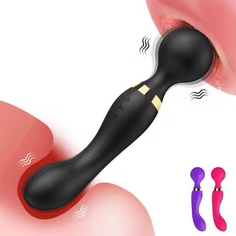 Magic Wand Massage G-spot Vibrator Heating Clitoral Stimulator Female Masturbation Dildos Vibrator f