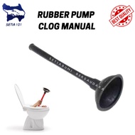 TOILET PLUNGER/ TOILET PUMP /SINK PLUNGER CLOG PUMP /PUMP TANDAS / PAM SINKI TERSUMBAT