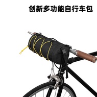 Bicycle Bike Mountain Bike Front Beam Bicycle Tube Tail Bag Waterproof Multi-Functional Cycling Bag Portable Front Multi