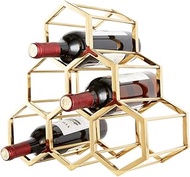 Wine Racks Metal Wine Rack Free-Stand Wine Storage Holder Space Saver Protector for Red Foldable Wine Bottles Holder Racks Warm as ever