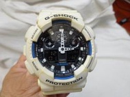 @ CASIO G-SHOCK WR208AR 白色大錶面運動錶