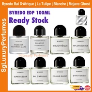 Byredo Bal D'Afrique | La Tulipe | Blanche | Mojave Ghost | Gypsy Water | Rose | Elevator Music | Super Cedar EDP 100ml