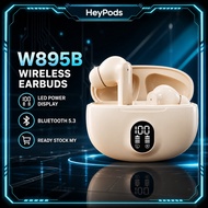 W895B Wireless Earbuds with LED Display, Bluetooth 5.3 In-Ear Earphones