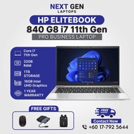 HP EliteBook 840 G8 i7 Gen 11 | Premium Business Laptop | 32GB RAM | 1TB SSD |14” Display | Windows 