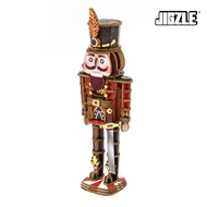 Jigzle Seasonal Christmas Color Nutcracker 3D DIY Wooden Puzzle. Christmas and Office Gift Exchange Idea.