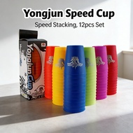 Game 12pcs/set Cup Stacking Quick Cup Stacking Cup Flying Speed