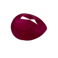 Pear Cut Certified 8.55 Ct Red Bixbite Beryl AAA++ Quality For Jewelry Making