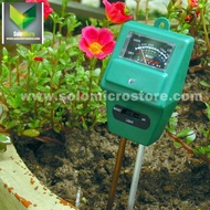 3in1 Alat Pengukur Kelembaban Tanah Soil Moist PH Detector Analyzer