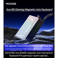 Mchose Ace 60/68 Magnetic Core Keyboard For RT Esports Game Wired Connection Mechanical Full Key Hot