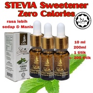 Daun Stevia Al Ajmal Sweetener 100 original Stavia Suger Replacement Pengganti Gula Untuk Diet Keto