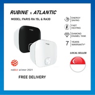 RUBINE PARIS STORAGE HEATER RA15 & RA30 BLACK OR WHITE