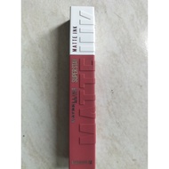[ PRELOVED ] MAYBELLINE SUPERSTAY MATE INK ORIGINAL Masih 90% cuma di coba salah sade