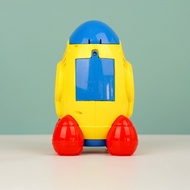 Funky Town spaceship automatic soap bubble sprayer, fun outdoor toy for kids