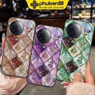 Poco F7 / F7 Pro / F7 Ultra case with glass print, luxurious, sparkling