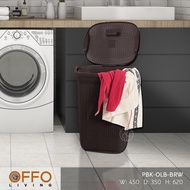 Offo Living - Keranjang Laundry Basket OLB Coklat