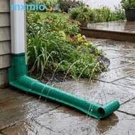 MXMIO Downspout Gutter Extension, Prevent Erosion Flexible PVC Gutter Rainwater Device, UV Stabilize