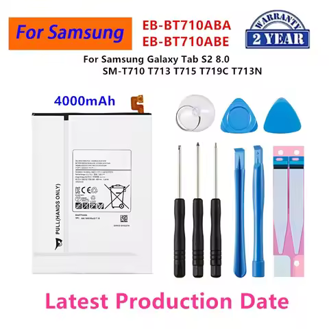 Brand New Tablet EB-BT710ABA EB-BT710ABE 4000mAh Battery For Samsung Galaxy Tab S2 8.0 SM-T710 T713 
