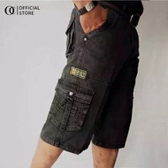 27-38 Below-the-Knee Cargo Pants Men's Mountain Pants Canvas Material