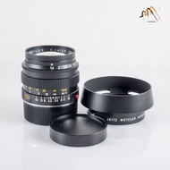 Leica Summilux M 50mm F/1.4 E43 Ver.II V2 Black with hood 12586 11113 #11736