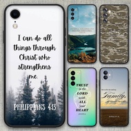 Fall Protection Cover Realme C61 C51S C63 C65 C67 Z8Q9 Bible Verse Soft Phone Case
