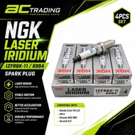 Honda Civic FD 2.0 CRV Accord Stream RSZ NGK Laser Iridium IZFR6K-11 6994 Spark Plug