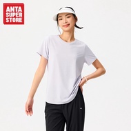 ANTA Women Cross Training Short Tee 1625B7167U-3 - Light Purple