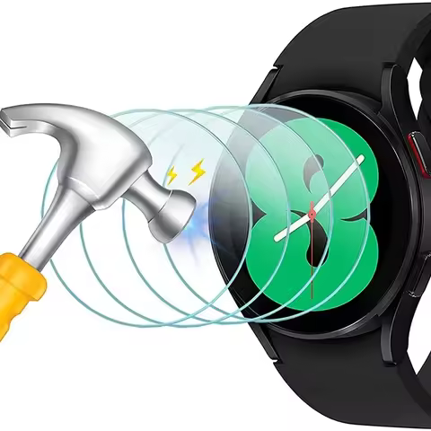 Tempered Glass for Samsung Galaxy Watch 4/5/6/7 44mm 40mm 45mm Screen Protector Galaxy Watch 4 42mm 