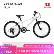 迪卡侬（DECATHLON）儿童自行车6-12岁青少年山地车单车20/24寸 20寸套装(车+脚撑+车铃)