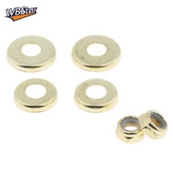 WBStar Replacement Long Skate Board Bushings Washers Shock Proof Cushion Cup Gold