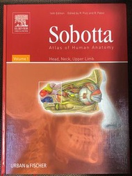 #2件免運  Sobotta Atlas of Human Anatomy 14th edition Volume 1+2 醫學 解剖