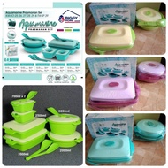 Wadah Makanan Prasmanan Set Aquamarine