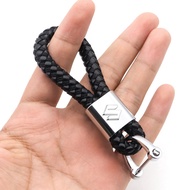 Suzuki Car keychain leather rope simple metal key ring suitable for Suzuki Kizashi JIMNY Swift-sport