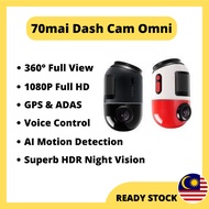 70mai Omni X200 360° Dashcam 4G GPS AI Parking Surveillance HDR Night Vision ADS Voice Control 60 FP