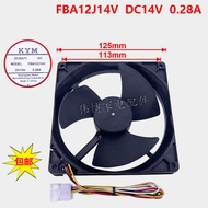 Suitable for Hitachi Refrigerator Fan Freezer Freezer Cooling Fan FBA12J14V DC14V 0.28A
