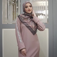 PTR Dress Muslim Mandjha Ivan Gunawan - Lady Knitt Pink | Gamis Wanita