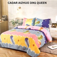 CADAR PATCHWORK AIZHU 3 in 1 queen sz/ RANDOM DESIGN