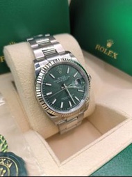 ROLEX 勞力士 36mm 126234-0052 薄荷綠色錶面