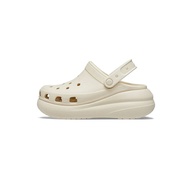แท้ Crocs Classic Crush " Beige " Sports Sandals 207521 - 2Y2