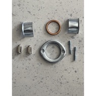 TMX155 Muffler bolt with bracket